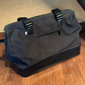 BEIS The Convertible Weekender Travel Bag in Black